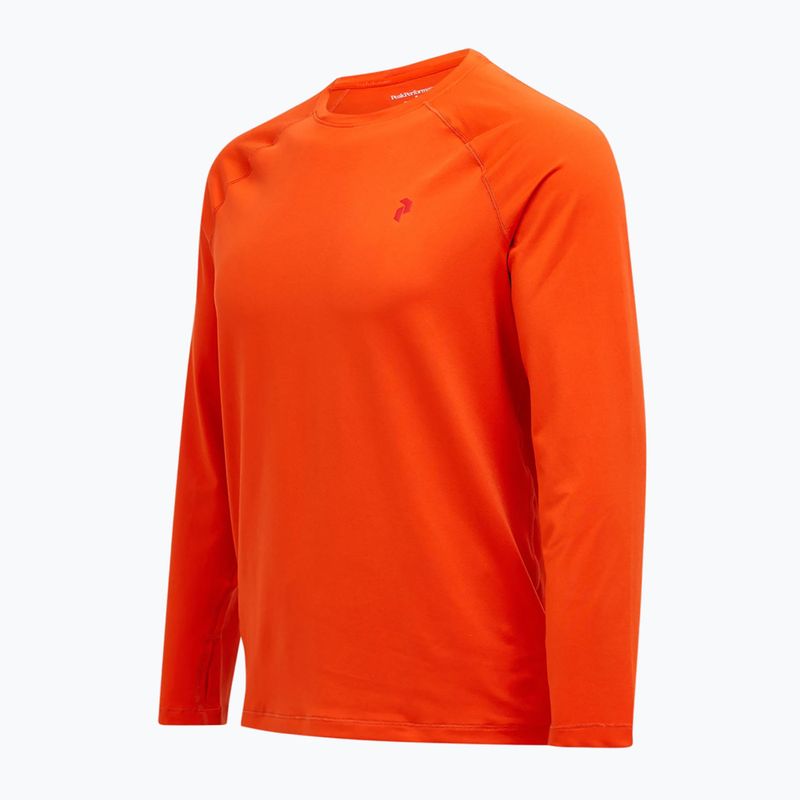 Men's thermal active sweatshirt Peak Performance Spirit Crew solar burst 6