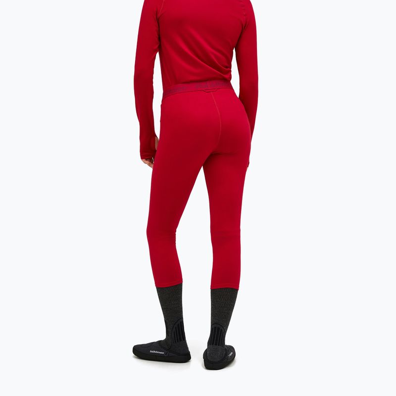 Women's thermal leggings Peak Performance Spirit Short John tech burgundy 2