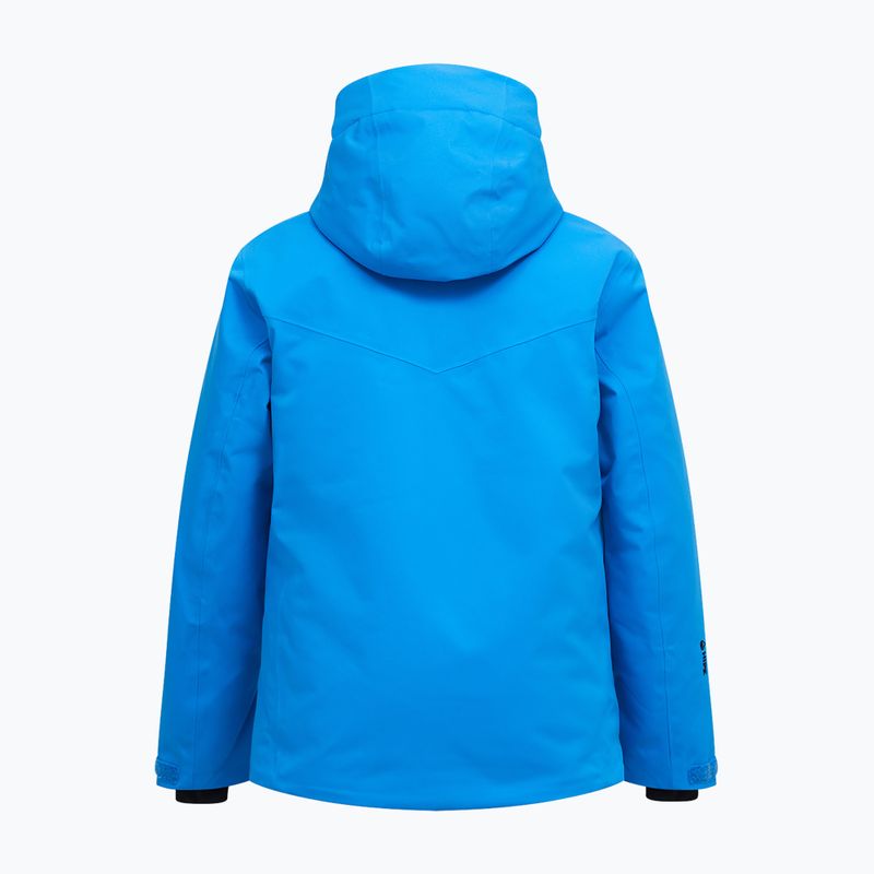 Children's ski jacket Peak Performance JR Maroon Insulated azure ascent 2