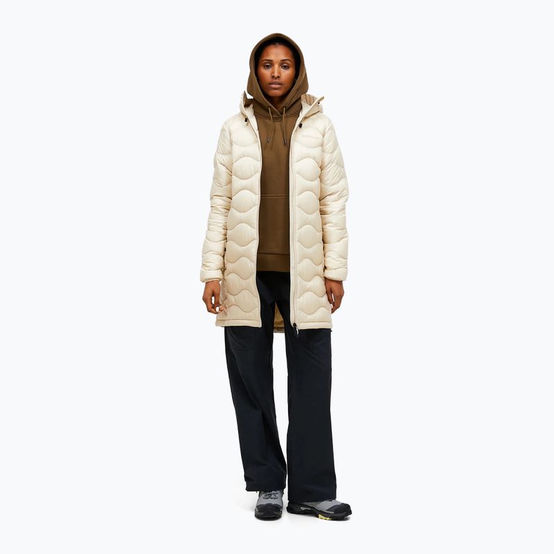 Women's down coat Peak Performance Helium Down sand fog 2