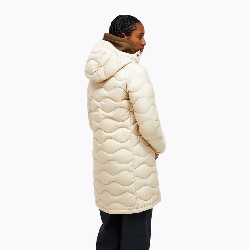 Women's down coat Peak Performance Helium Down sand fog 3