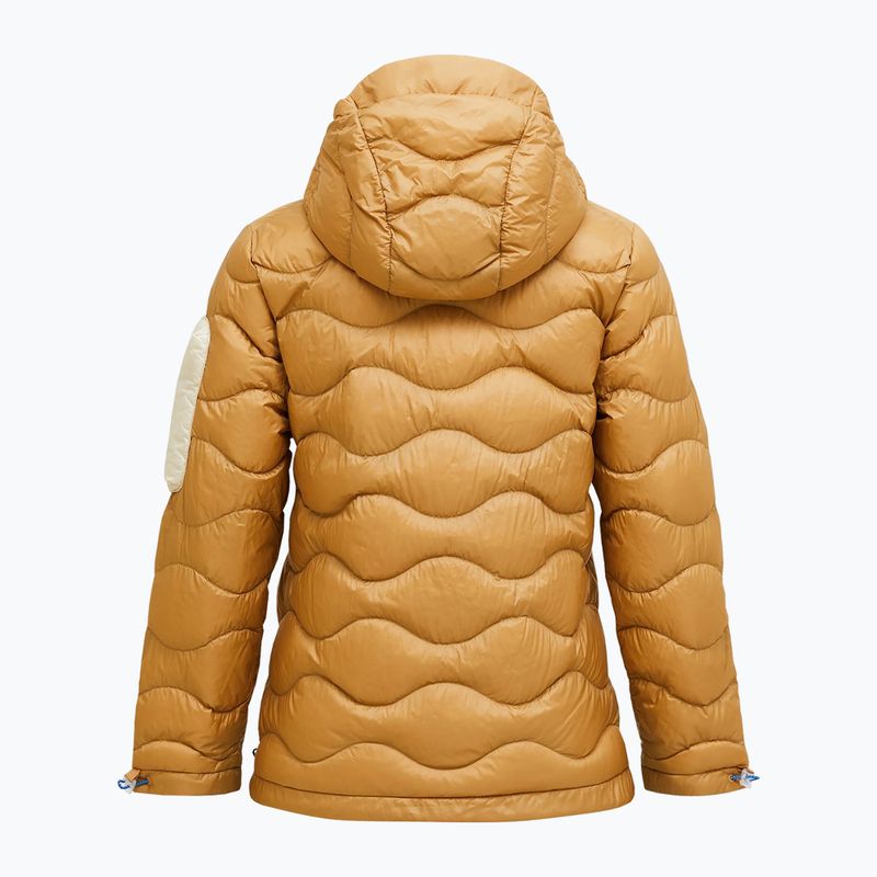 Women's down jacket Peak Performance Helium Utility Down sierra sand/sand fog 8