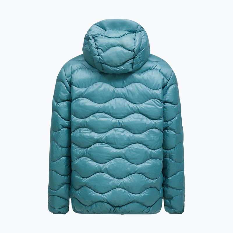Men's down jacket Peak Performance Helium Down Hood Jacket Deluded Vision 2