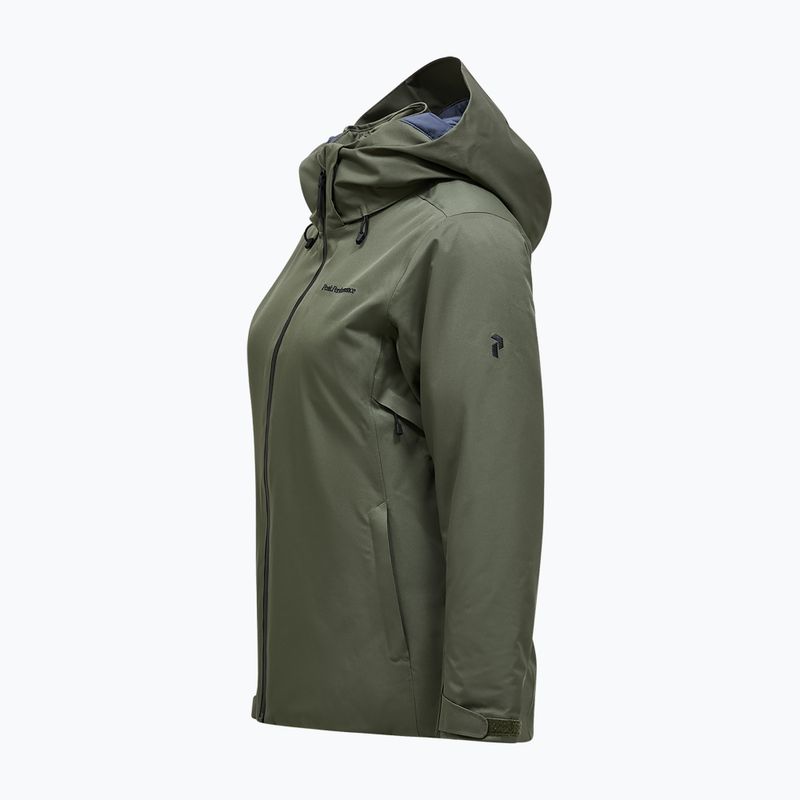 Women's ski jacket Peak Performance Anima Insulated Jacket pine needle 3