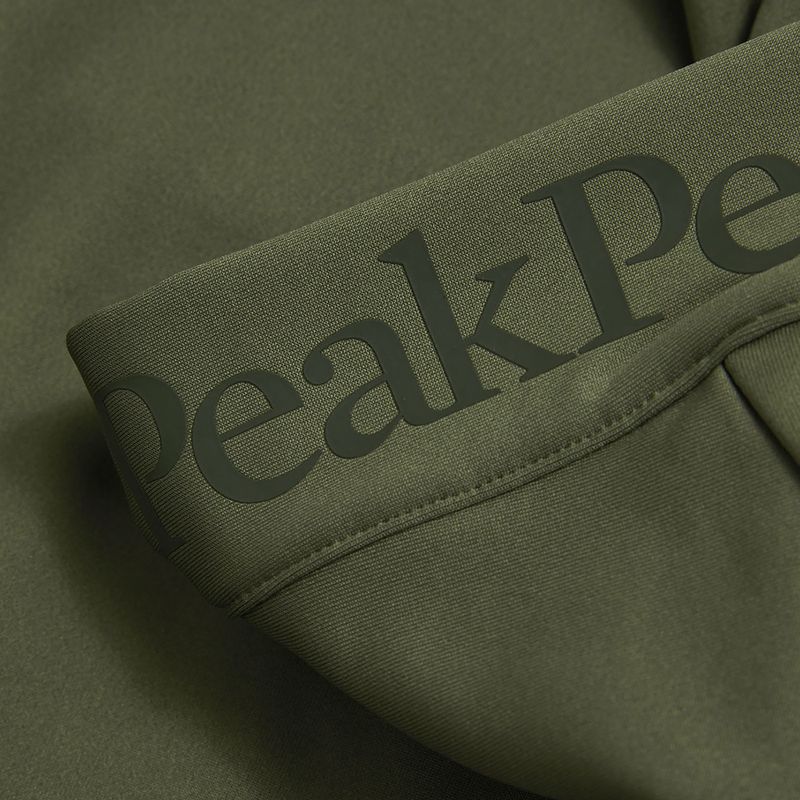 Men's sweatshirt Peak Performance Rider Essentials Zip Hood pine needle/pine needle 8