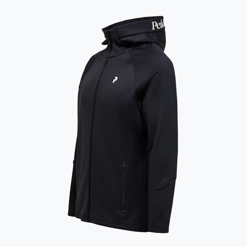 Men's sweatshirt Peak Performance Rider Essentials Zip Hood black/black 8