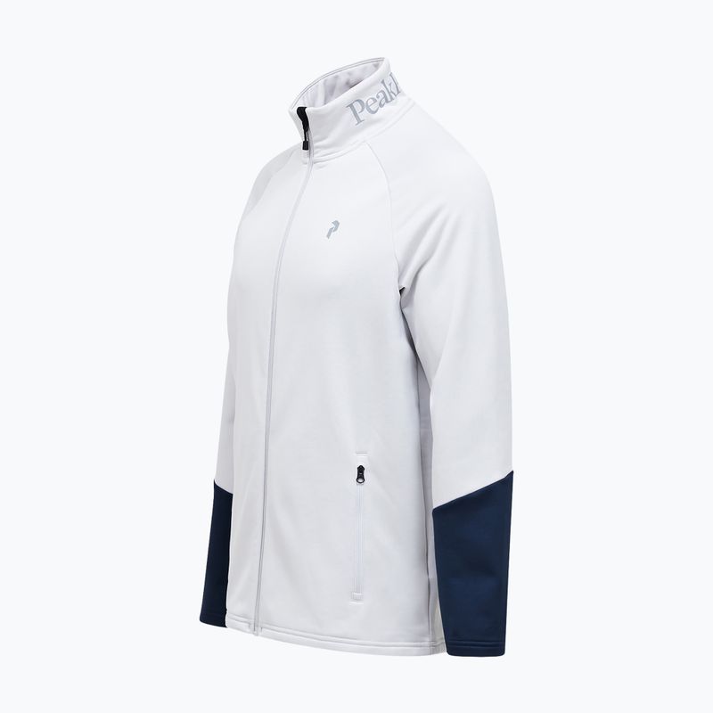 Men's sweatshirt Peak Performance Rider Essentials Zip Jacket Antarctica/Blue Shadow 3