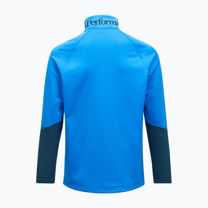 Men's sweatshirt Peak Performance Rider Essentials Zip Jacket Azure Ascent/Mountain Lake 2