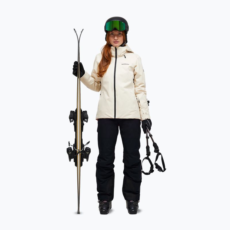 Women's ski jacket Peak Performance Anima Insulated sand fog 2