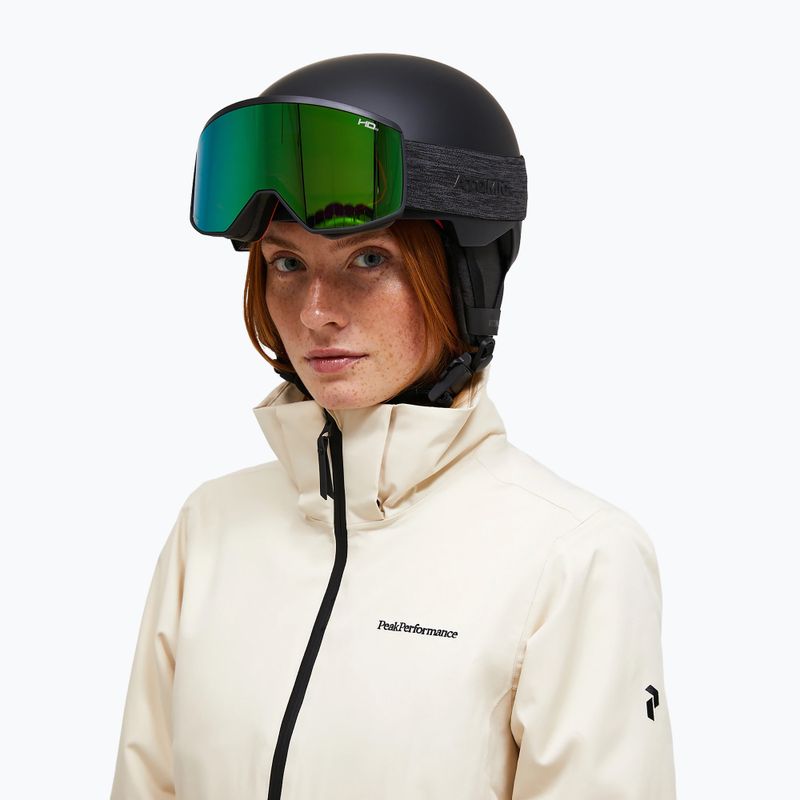 Women's ski jacket Peak Performance Anima Insulated sand fog 6