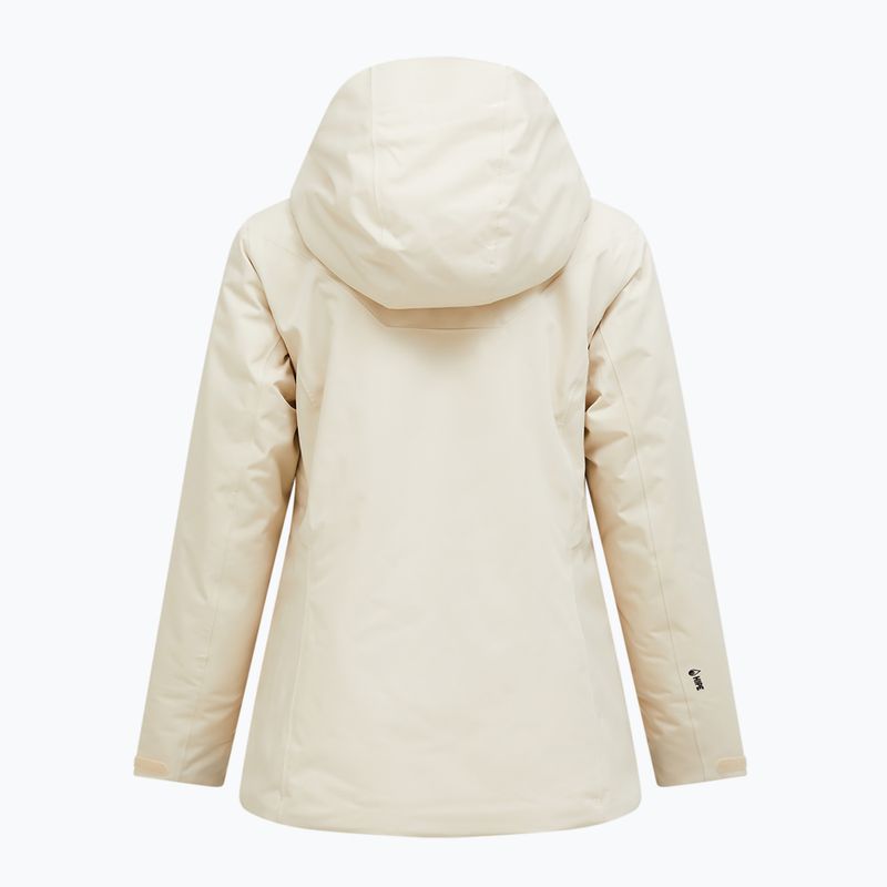 Women's ski jacket Peak Performance Anima Insulated sand fog 2