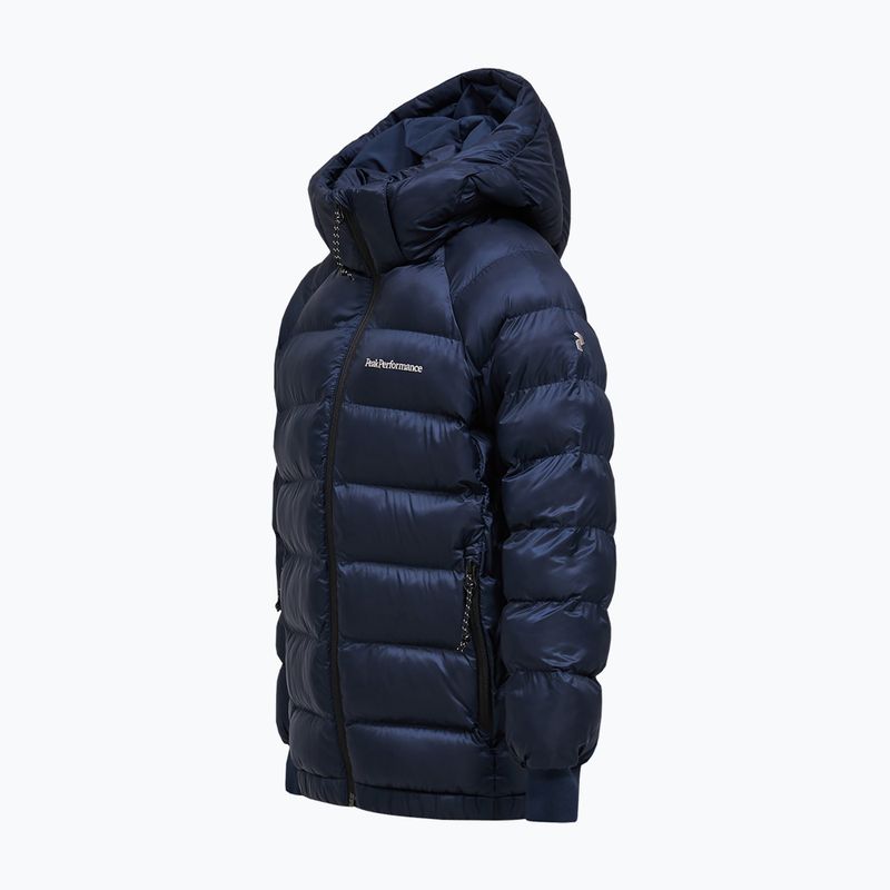 Men's down jacket Peak Performance Tomic Insulated Hood Jacket blue shadow 3