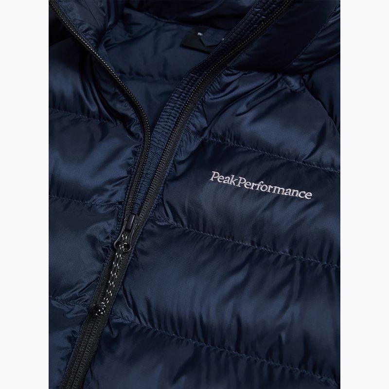 Men's down jacket Peak Performance Tomic Insulated Hood Jacket blue shadow 4