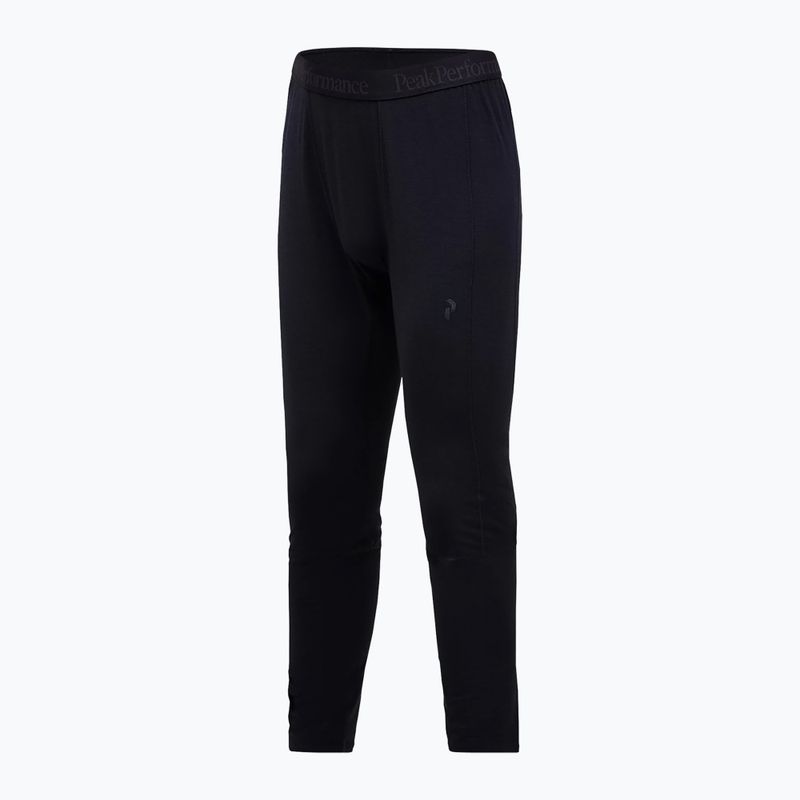 Men's thermal trousers Peak Performance Magic 7/8 Johns Long Wool-Blend Baselayer black/black 5