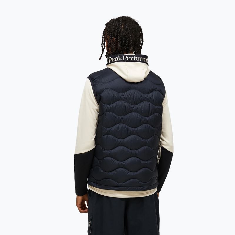 Men's gilet Peak Performance Helium Utility Down black/black 3