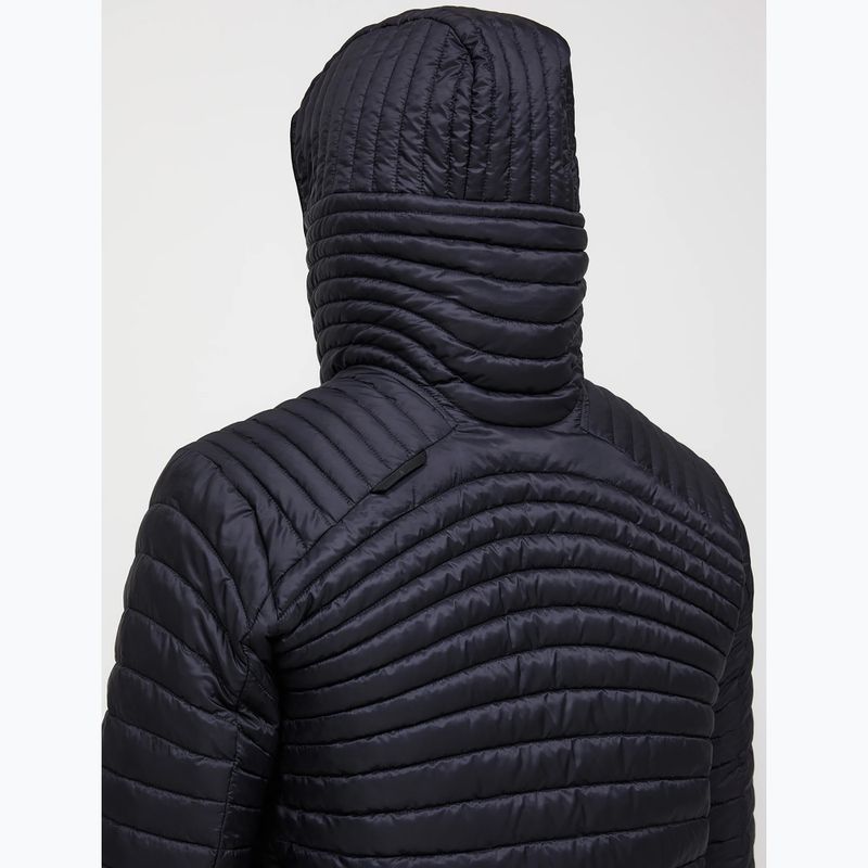 Men's insulated jacket Peak Performance Monolight Insulated Hood black 5
