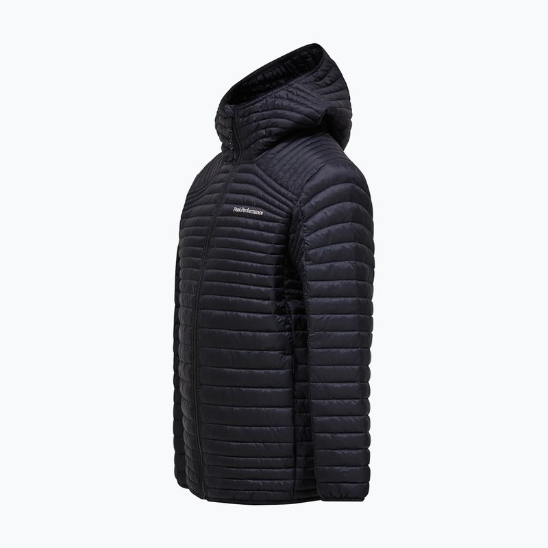 Men's insulated jacket Peak Performance Monolight Insulated Hood black 8