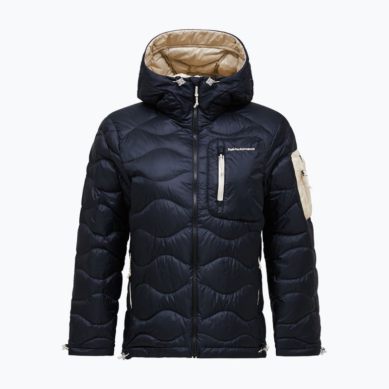 Women's down jacket Peak Performance Helium Utility Down black/sand fog 7