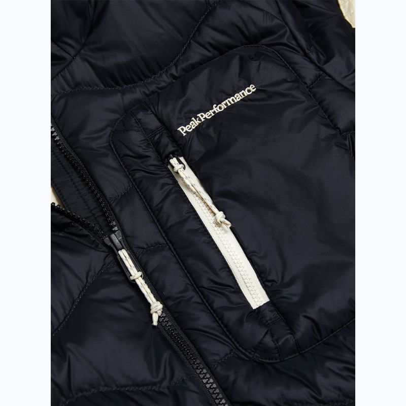 Women's down jacket Peak Performance Helium Utility Down black/sand fog 10