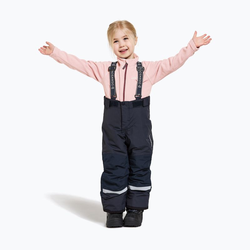 Didriksons Idre navy children's ski trousers