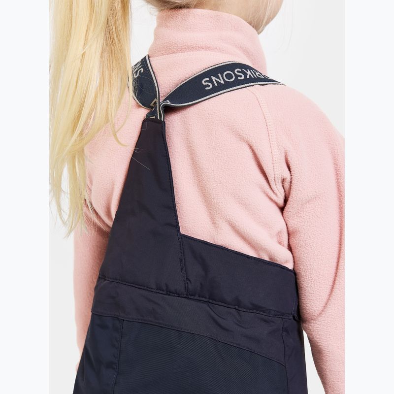 Didriksons Idre navy children's ski trousers 7