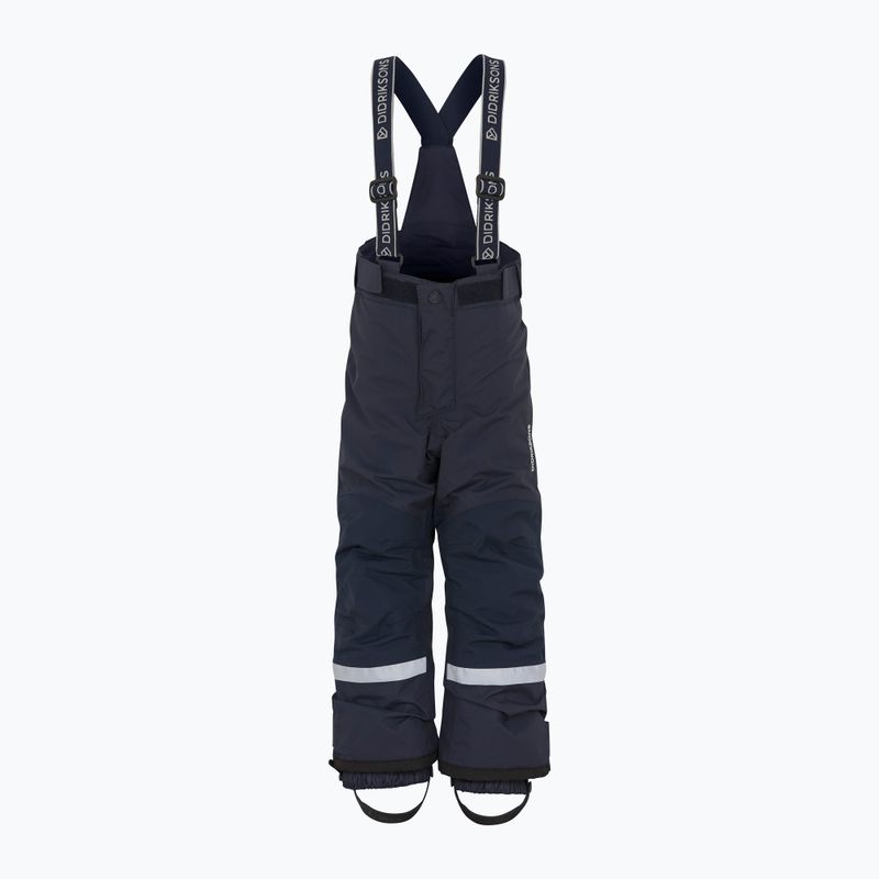 Didriksons Idre navy children's ski trousers 10