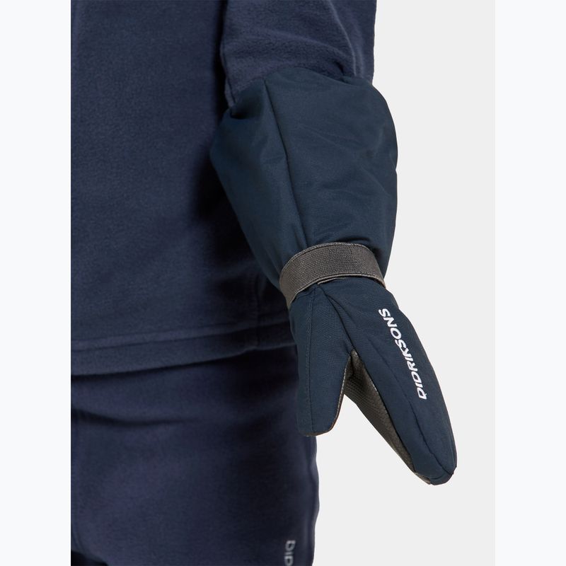 Didriksons Children's Ski Gloves Biggles Mittens navy 2