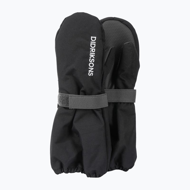 Didriksons Biggles Children's Ski Gloves Mittens black