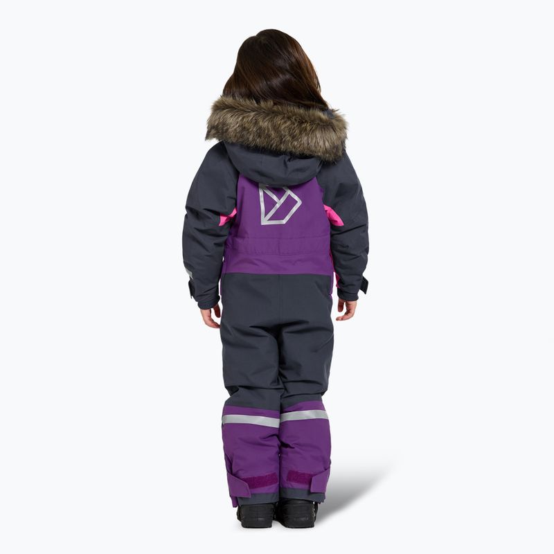 Didriksons children's ski suit Bjärven Cover royal purple 2