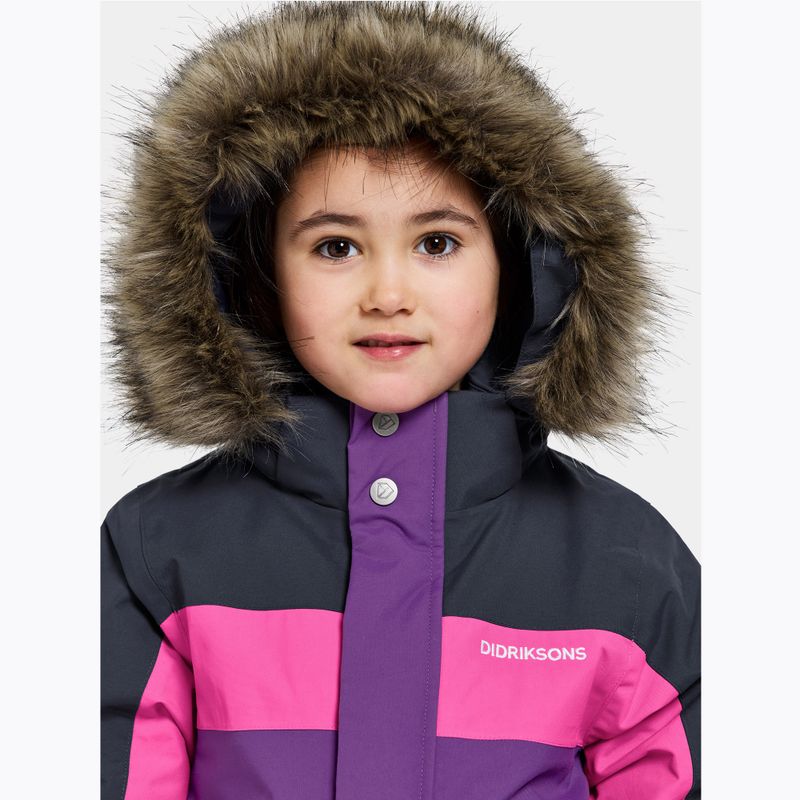 Didriksons children's ski suit Bjärven Cover royal purple 5