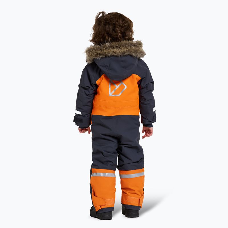 Didriksons Bjärven Cover orange jam children's ski suit 2