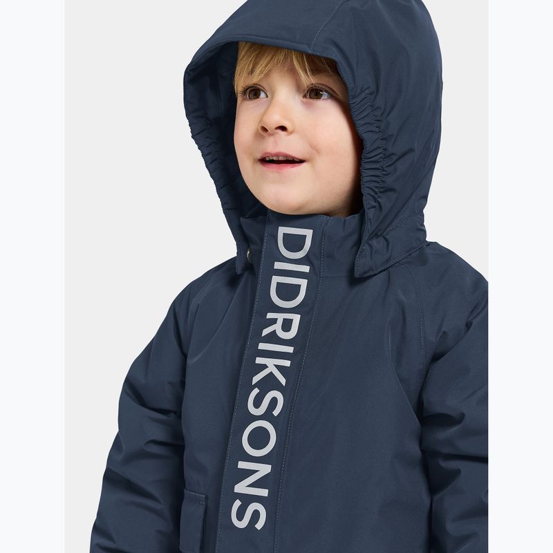 Children's jacket Didriksons Talvi navy 8
