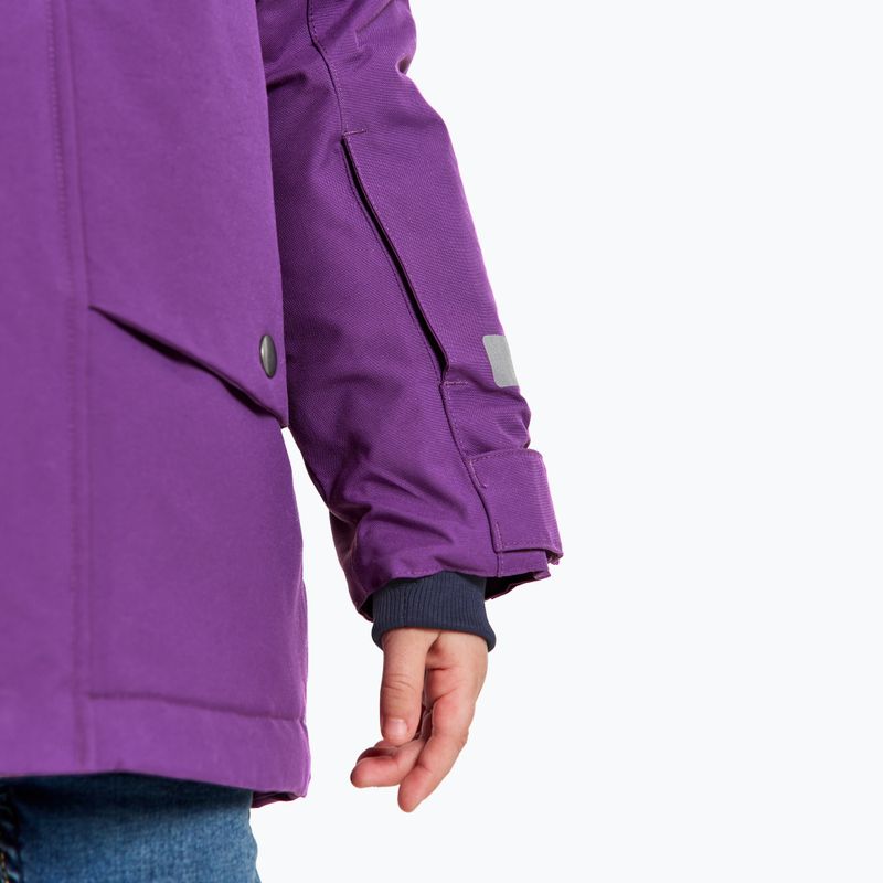 Didriksons children's winter jacket Bjärven Parka royal purple 7