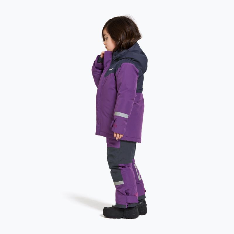 Children's ski set Didriksons Skare royal purple 5