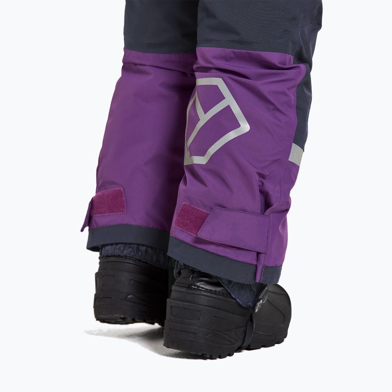 Children's ski set Didriksons Royal purple scarf 10