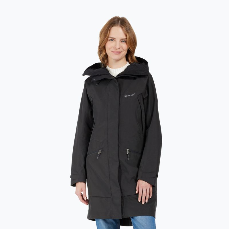Women's rain jacket Didriksons Ilma 8 Parka black
