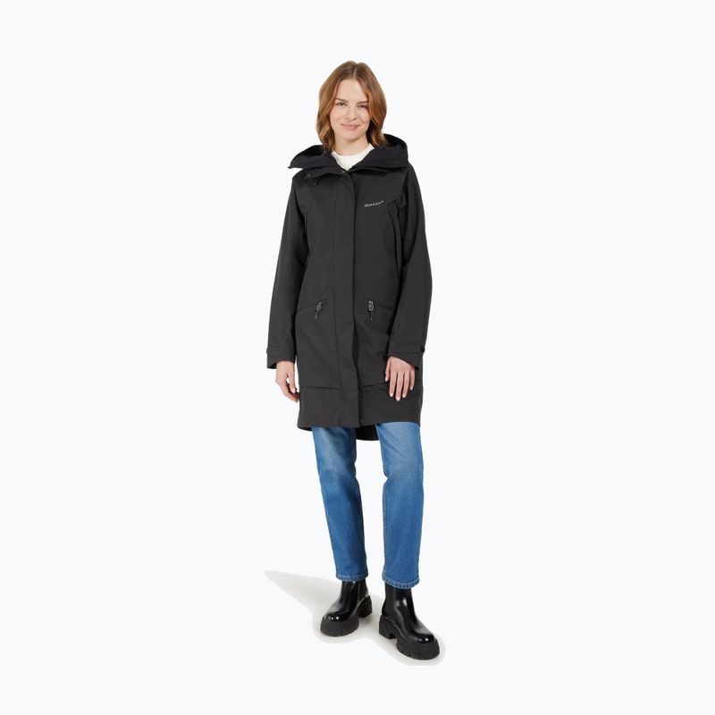 Women's rain jacket Didriksons Ilma 8 Parka black 2