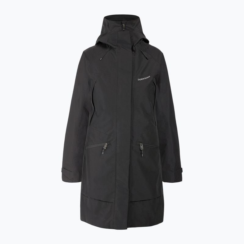 Women's rain jacket Didriksons Ilma 8 Parka black 7