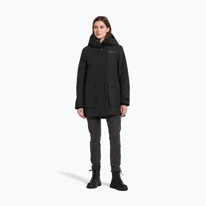 Women's jacket Didriksons Harriet Parka black 2