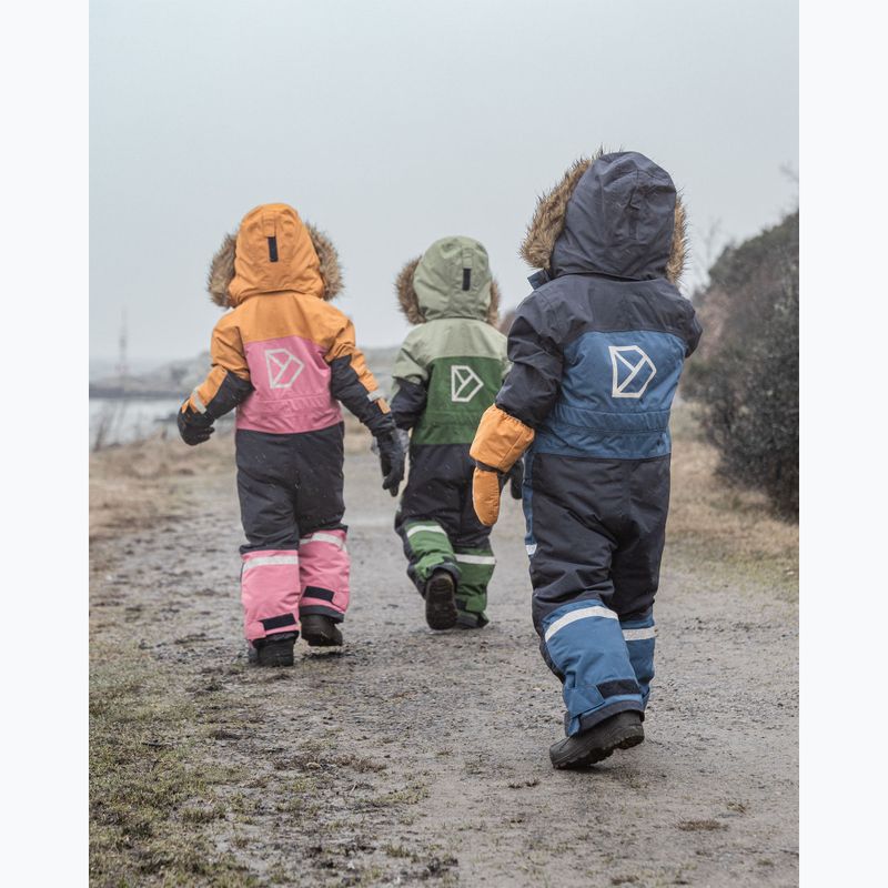 Didriksons Bjärven Cover heather pink children's ski suit 14