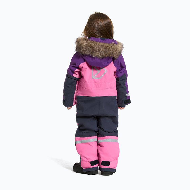 Didriksons Bjärven Cover sweet pink children's ski suit 2