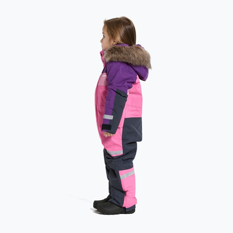 Didriksons Bjärven Cover sweet pink children's ski suit 4
