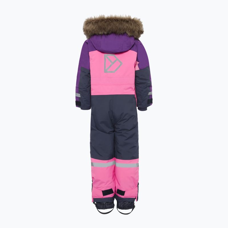 Didriksons Bjärven Cover sweet pink children's ski suit 13