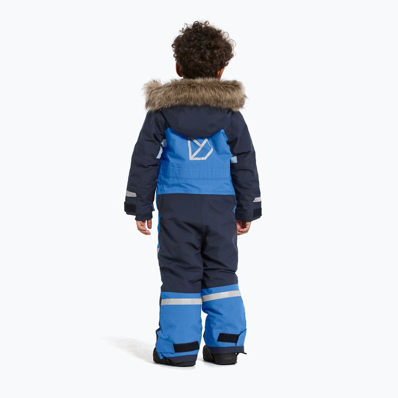Didriksons Bjärven Cover sapphire blue children's ski suit 2