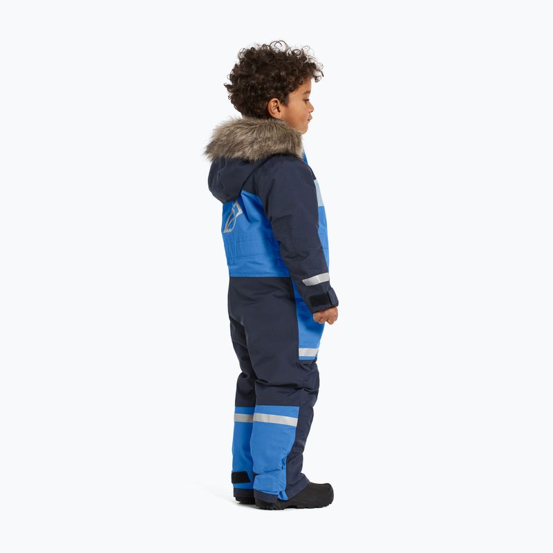 Didriksons Bjärven Cover sapphire blue children's ski suit 3