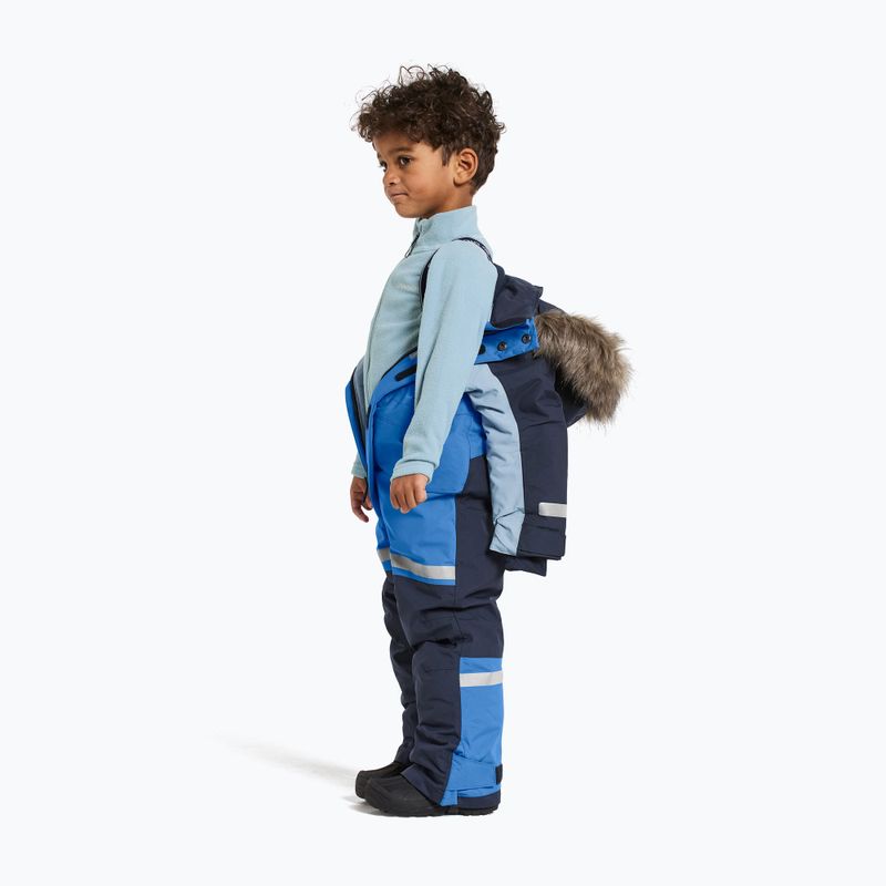 Didriksons Bjärven Cover sapphire blue children's ski suit 9
