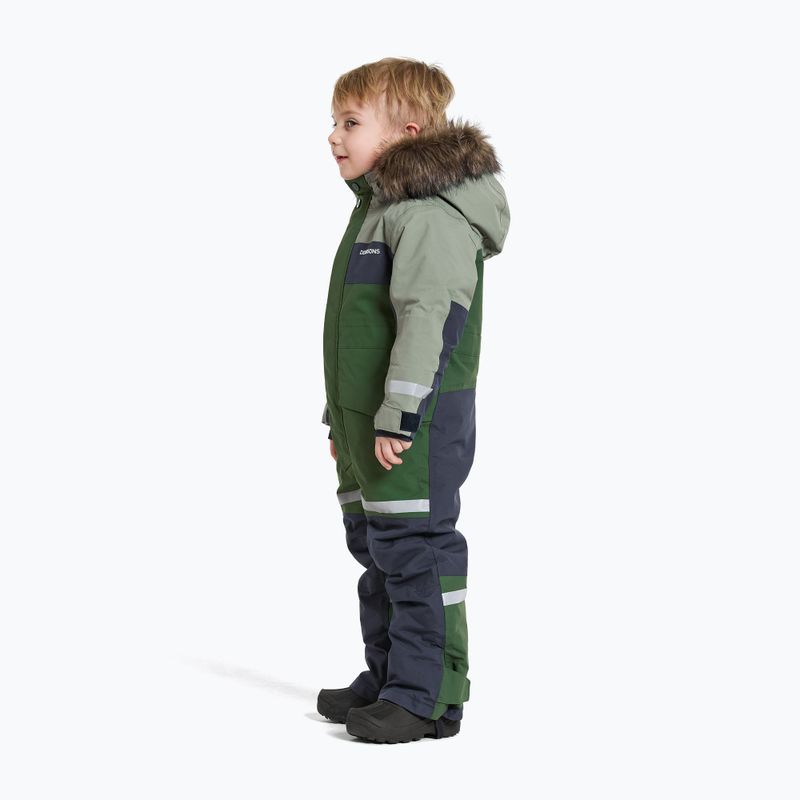 Didriksons Bjärven Cover light moss children's ski suit 4