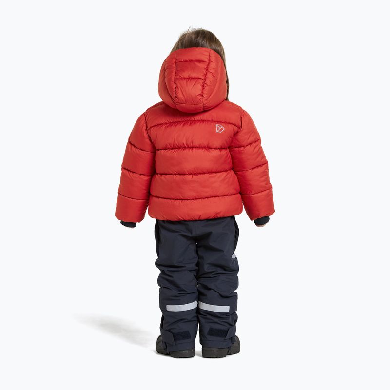 Children's jacket Didriksons Roxen pomme red 3