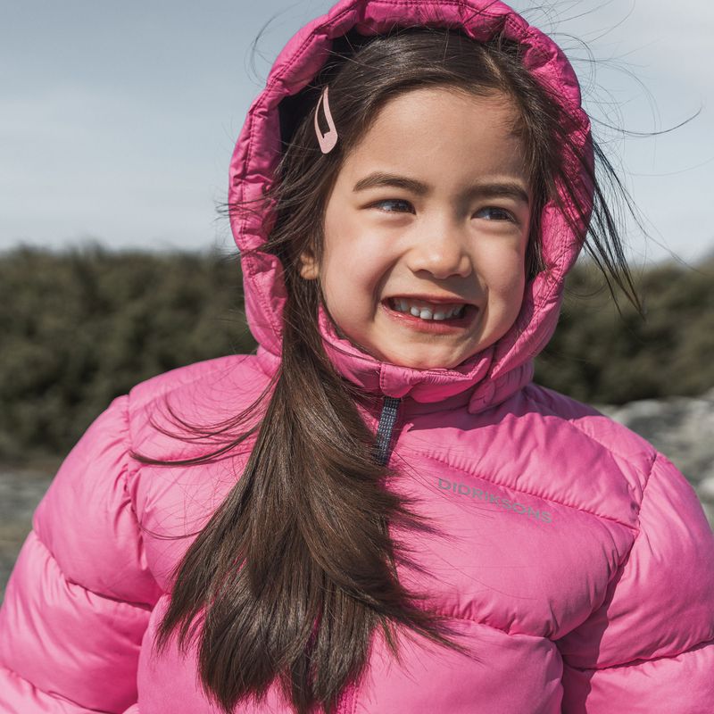 Children's jacket Didriksons Roxen sweet pink 16