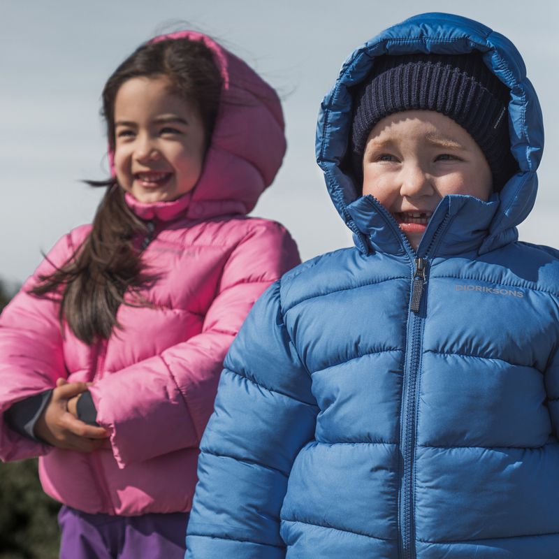Children's jacket Didriksons Roxen sapphire blue 14